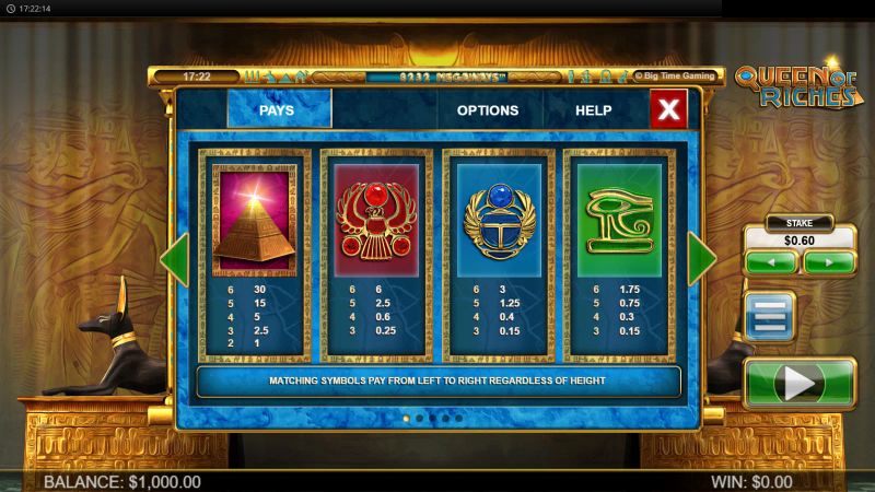 Queen of Riches gameplay screenshot