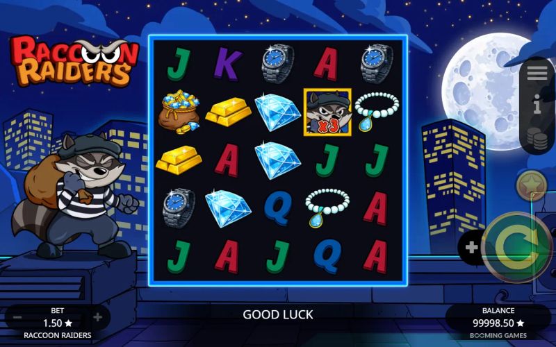 Raccoon Raiders gameplay screenshot