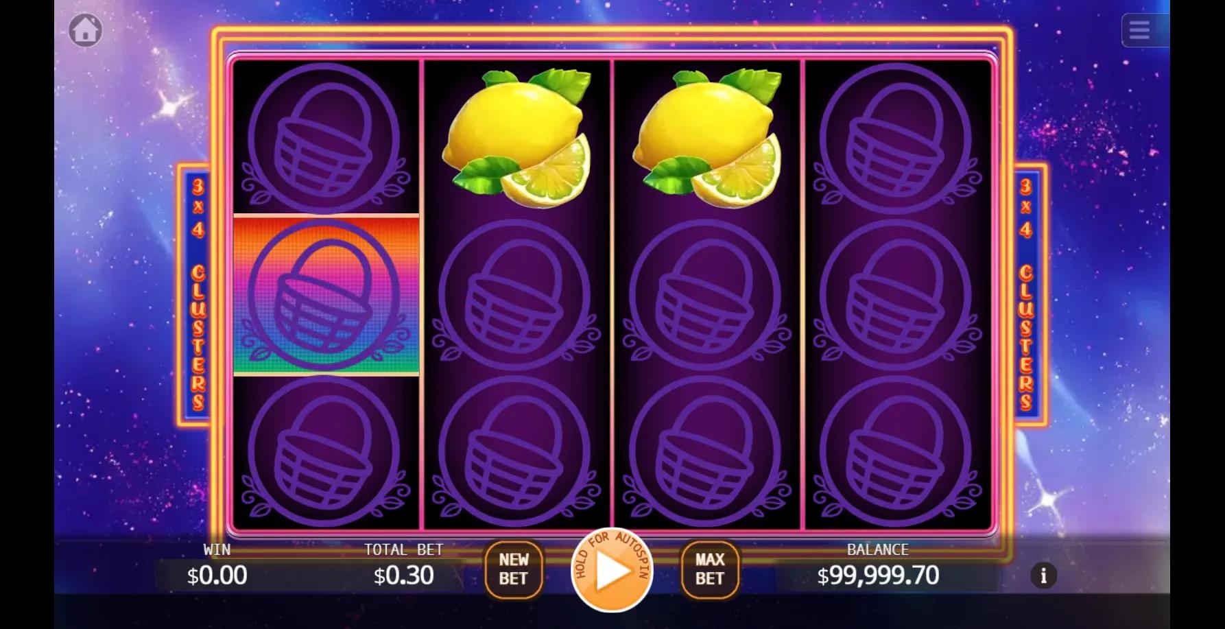 Rainbow Fruit Flowin slot gameplay screenshot