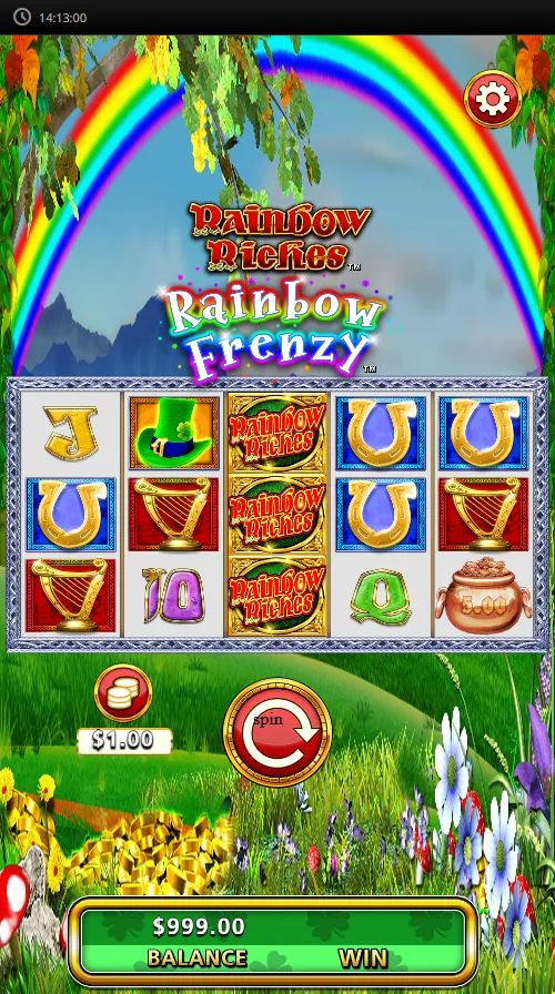 Rainbow Riches Rainbow Frenzy gameplay screenshot