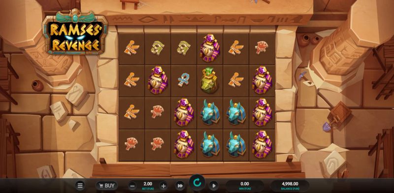Ramses' Revenge gameplay screenshot