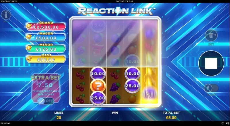 Reaction Link gameplay screenshot