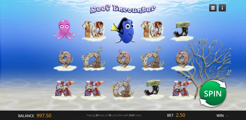 Reef Encounter gameplay screenshot