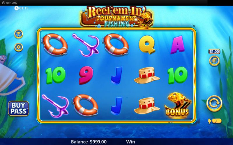 Reel 'Em In Tournament Fishing gameplay screenshot