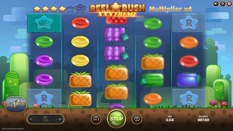 Reel Rush XXXtreme gameplay screenshot