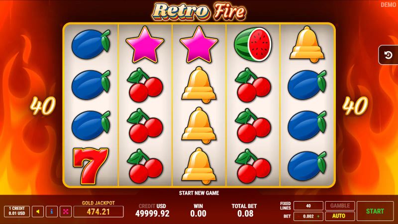 Retro Fire gameplay screenshot