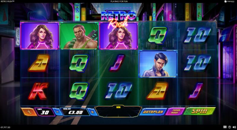 Retro Rush gameplay screenshot