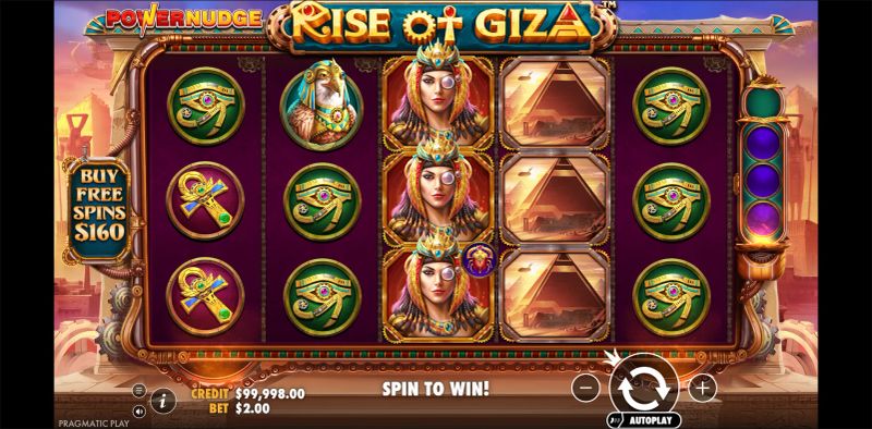 Rise of Giza PowerNudge gameplay screenshot