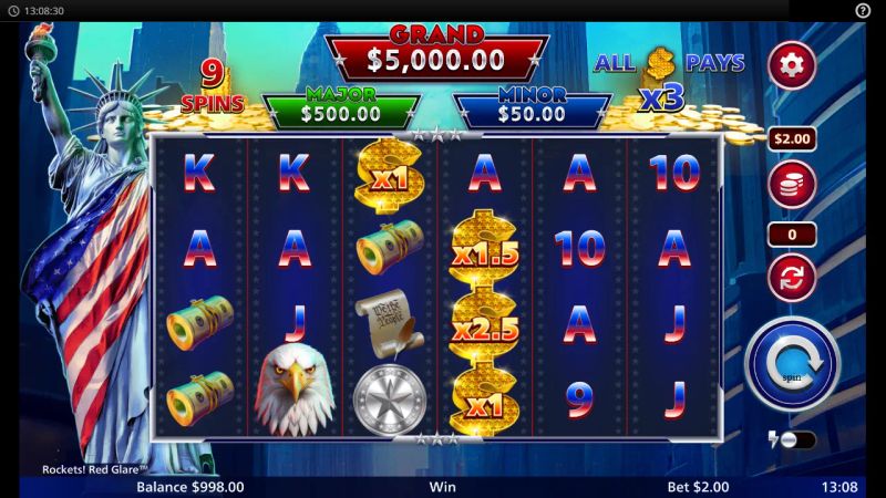 Rockets! Red Glare gameplay screenshot