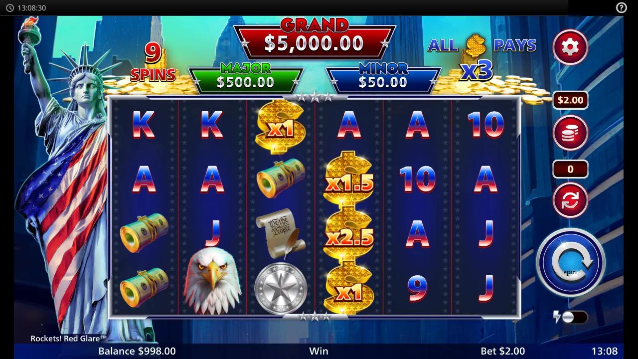 Rockets! Red Glare gameplay screenshot