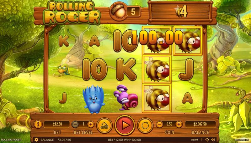 Rolling Roger gameplay screenshot