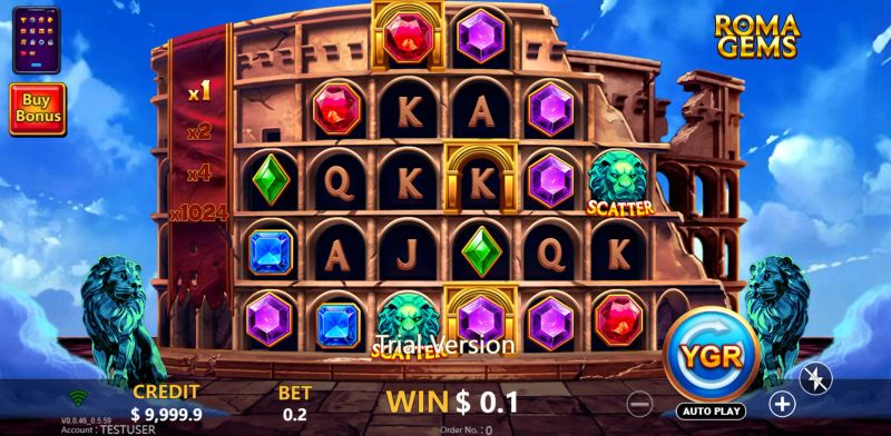 Roma Gems gameplay screenshot