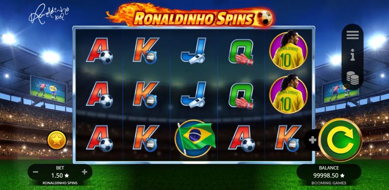 Ronaldinho Spins gameplay screenshot