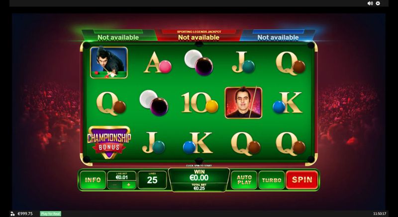 Ronnie O'Sullivan: Sporting Legends gameplay screenshot