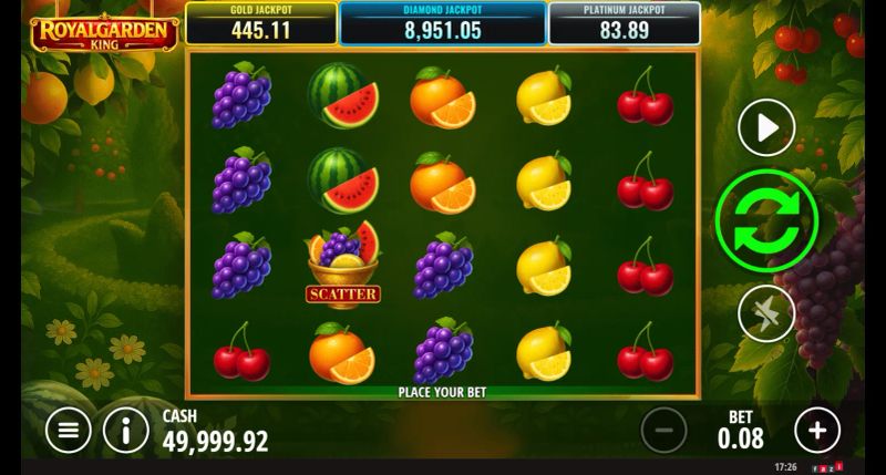 Royal Garden King gameplay screenshot