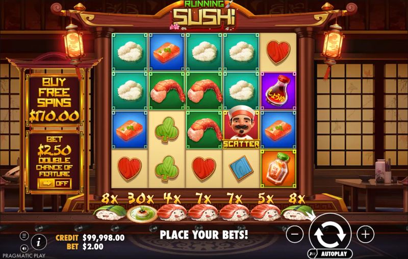 Running Sushi gameplay screenshot