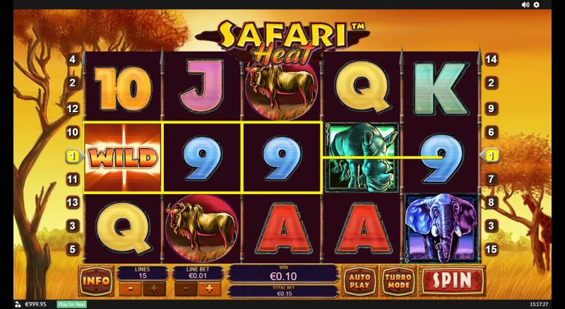 Safari Heat gameplay screenshot