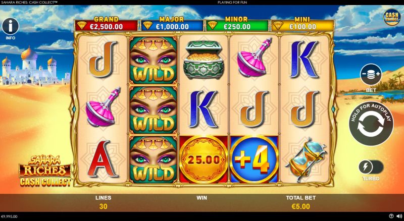 Sahara Riches: Cash Collect gameplay screenshot
