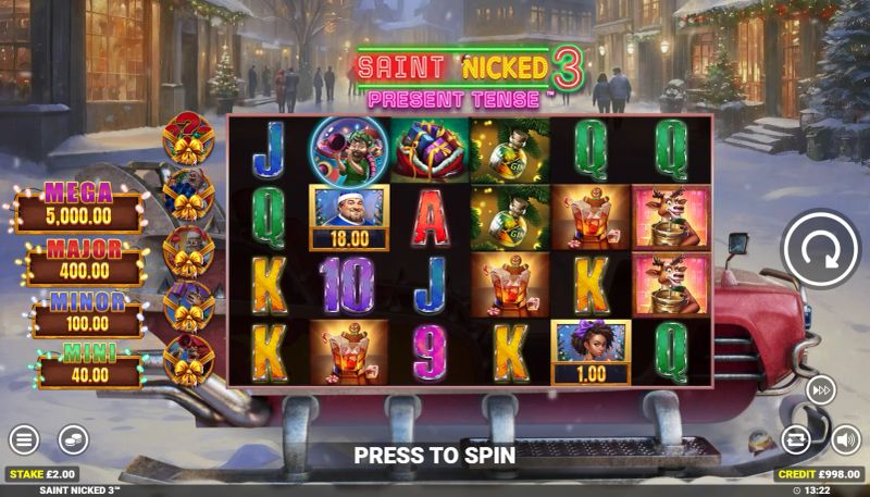 Saint Nicked 3: Present Tense gameplay screenshot