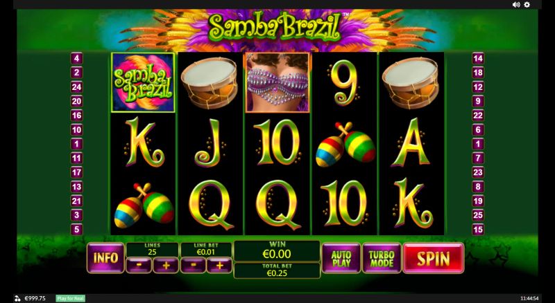 Samba Brazil gameplay screenshot