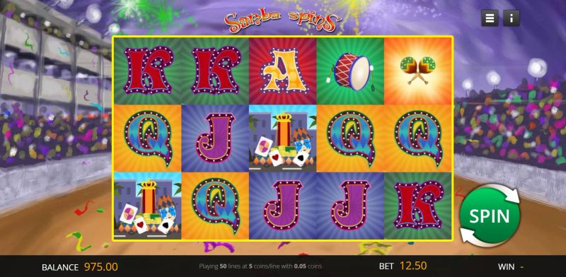 Samba Spins gameplay screenshot