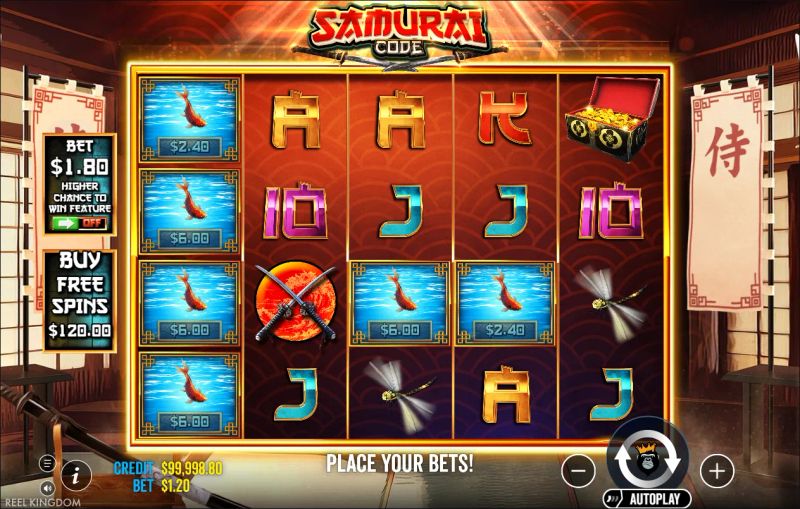 Samurai Code gameplay screenshot