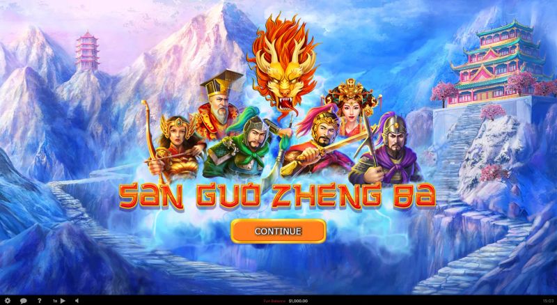 San Guo Zheng Ba gameplay screenshot