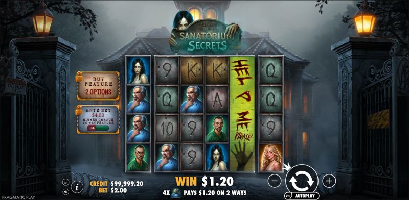 Sanatorium Secrets gameplay screenshot