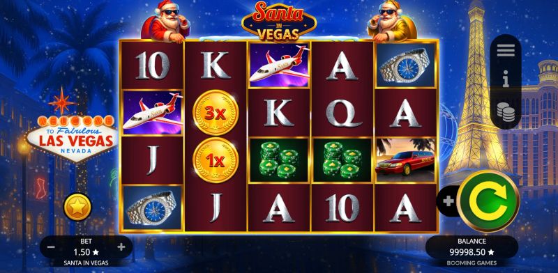 Santa In Vegas gameplay screenshot