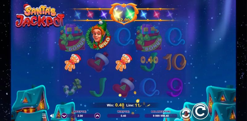 Santa's Jackpot gameplay screenshot