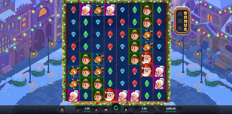 Santa's Stack Dream Drop gameplay screenshot