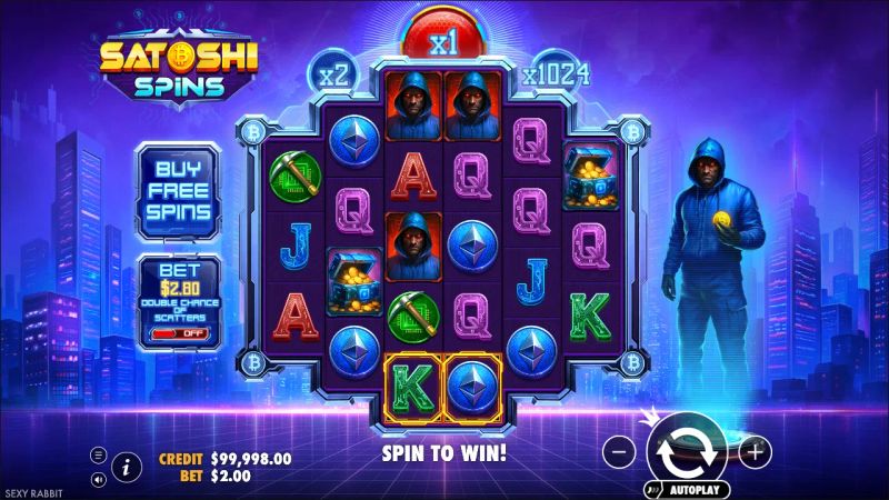 Satoshi Spins gameplay screenshot