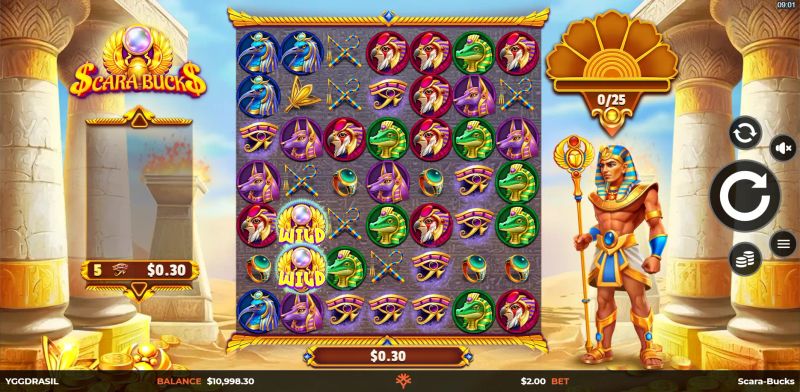 Scara-Bucks gameplay screenshot