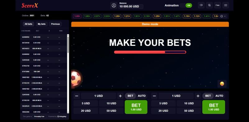 ScoreX gameplay screenshot