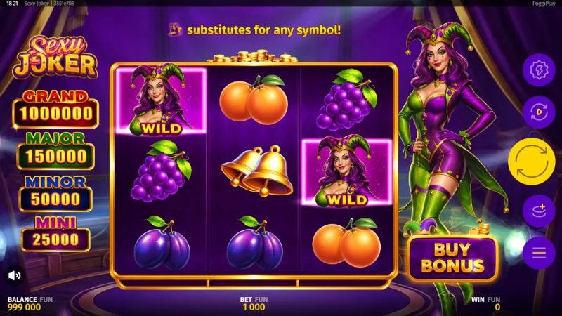 Sexy Joker gameplay screenshot