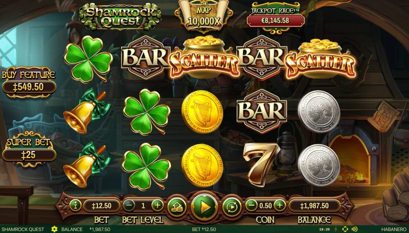 Shamrock Quest gameplay screenshot