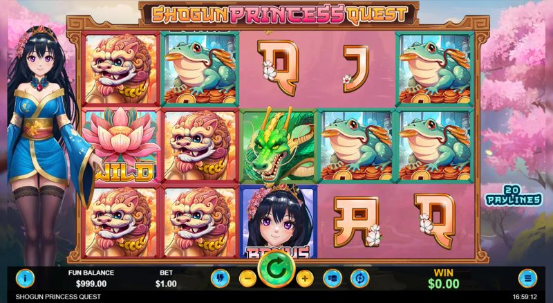 Shogun Princess Quest gameplay screenshot