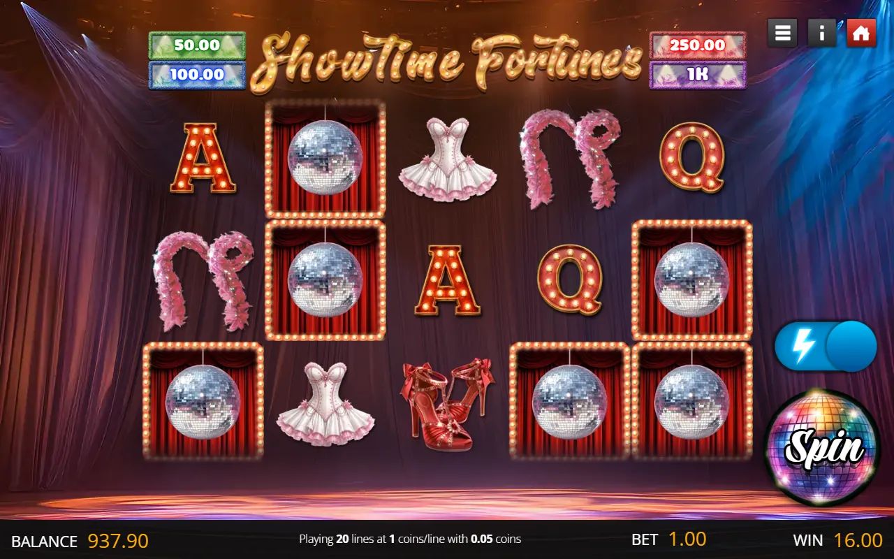 Showtime Fortunes - screenshot 2