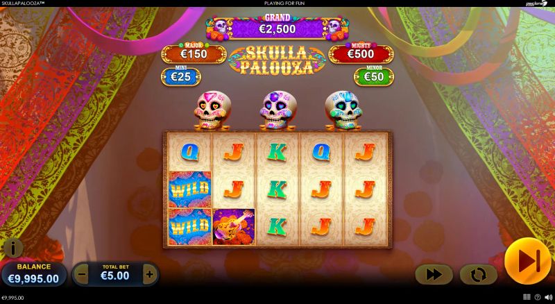 Skullapalooza gameplay screenshot