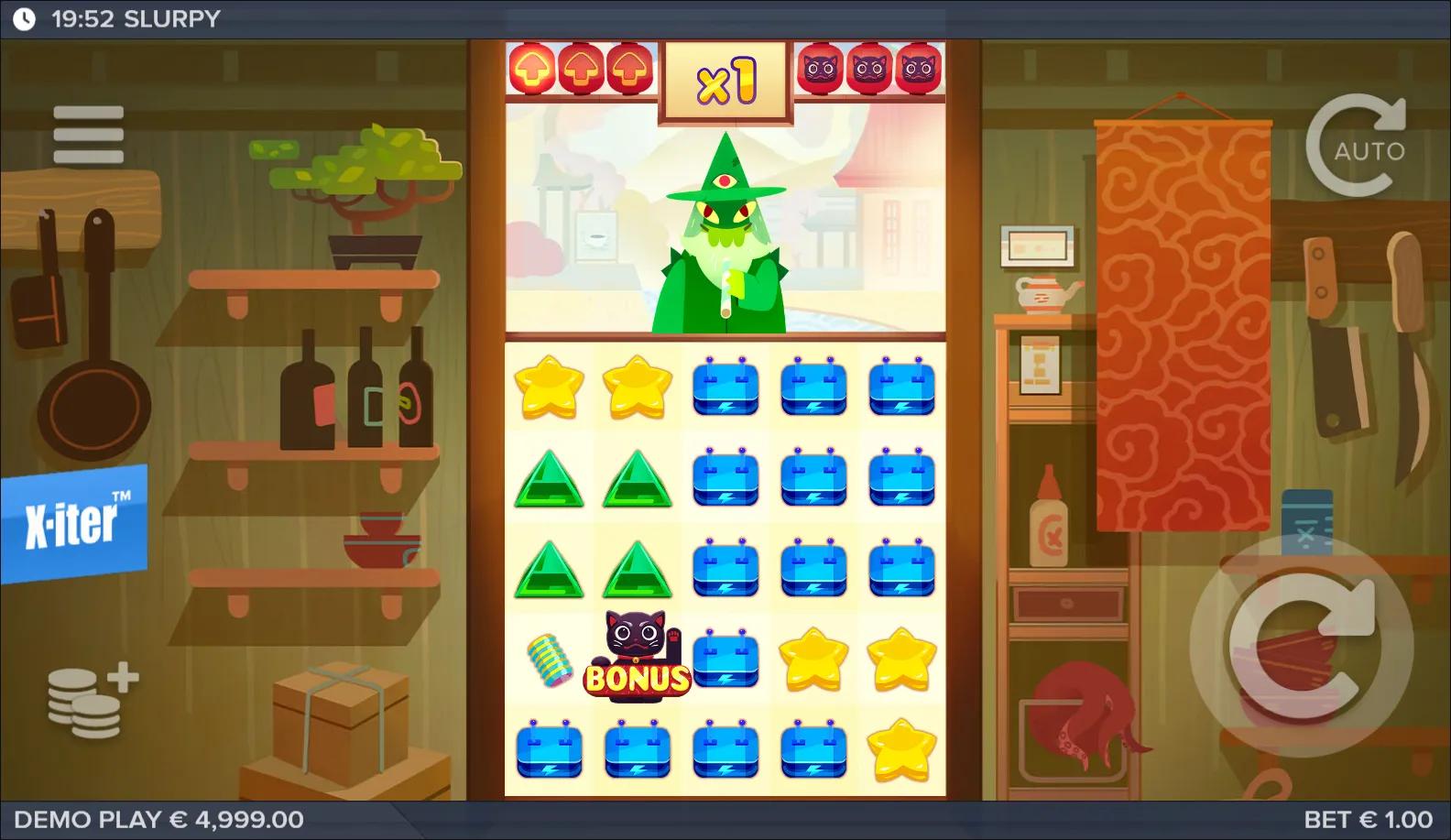Slurpy slot gameplay screenshot