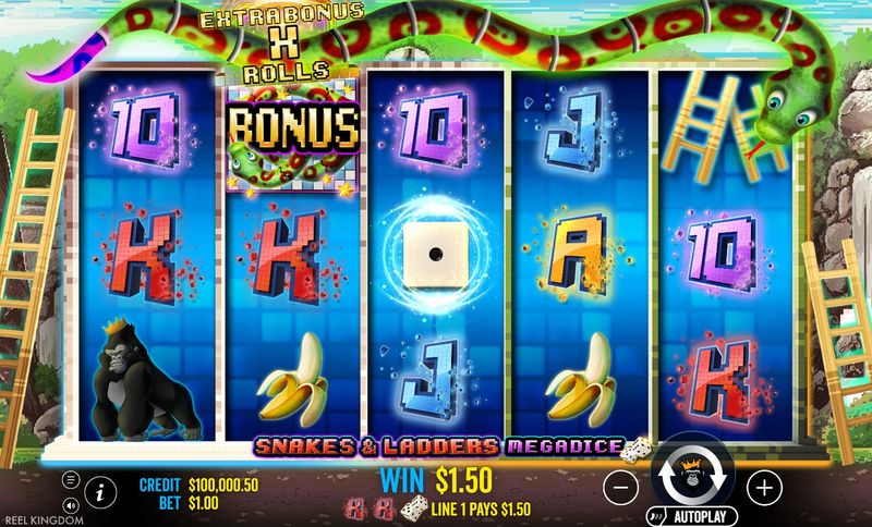 Snakes and Ladders Megadice gameplay screenshot