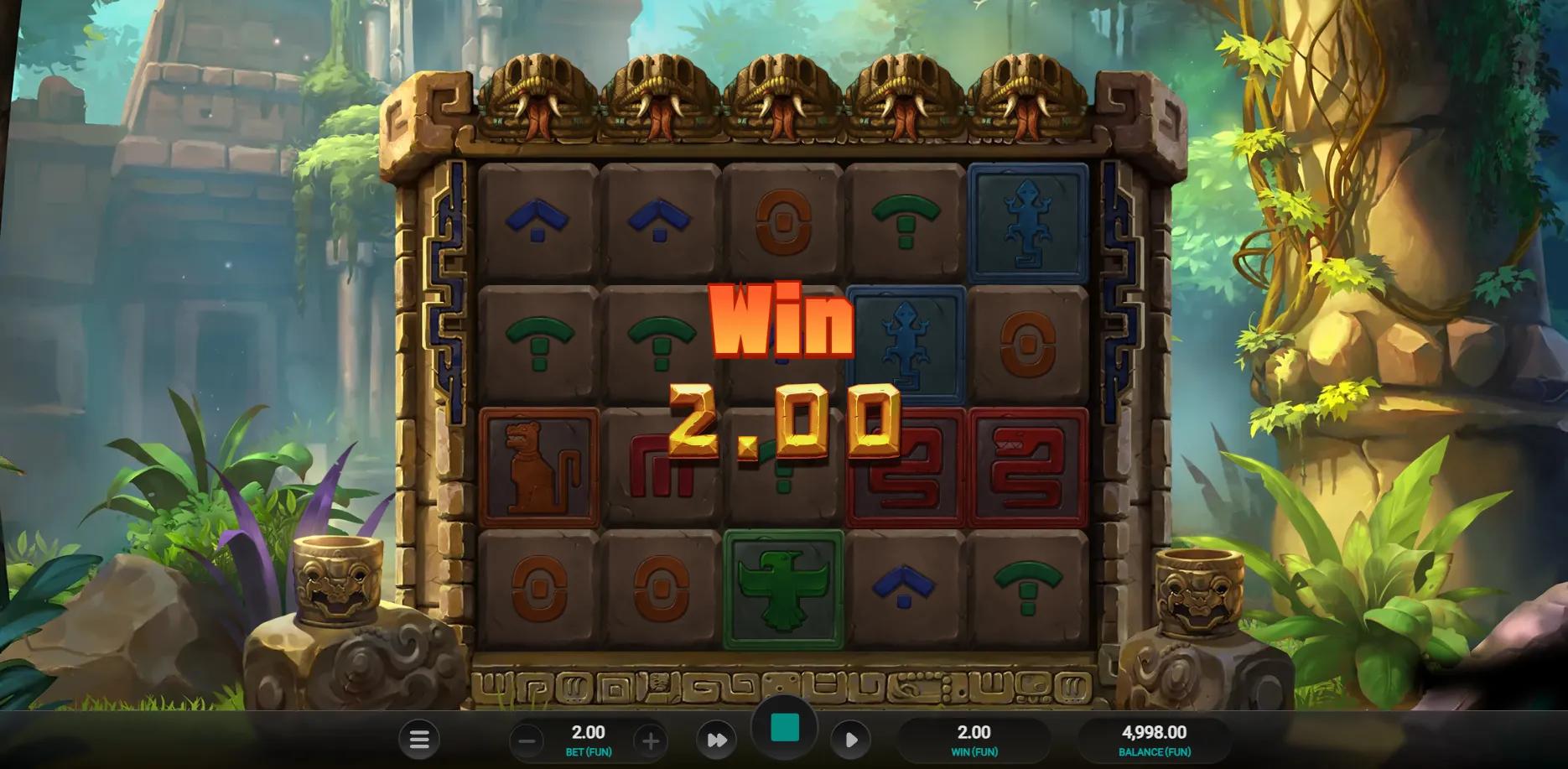 Snake's Gold Dream Drop slot gameplay screenshot