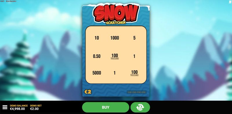 Snow Scratcher gameplay screenshot