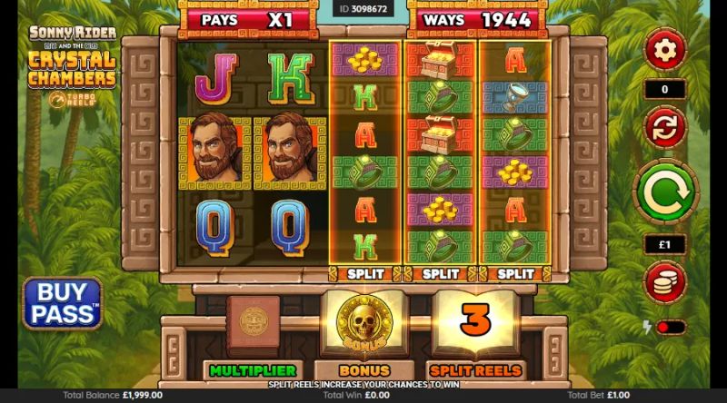Sonny Rider and the Crystal Chambers gameplay screenshot
