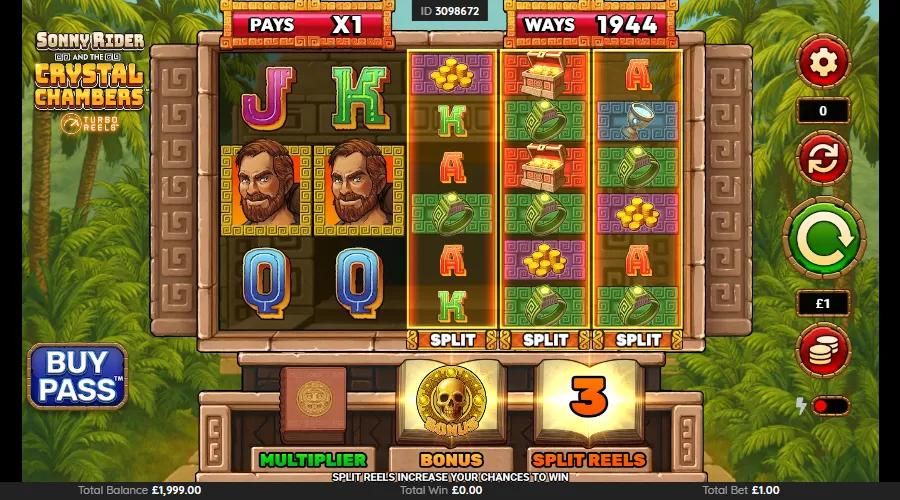 Sonny Rider and the Crystal Chambers gameplay screenshot