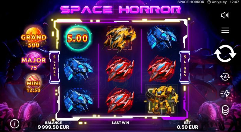 Space Horror gameplay screenshot