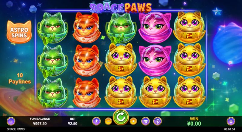 Space Paws gameplay screenshot