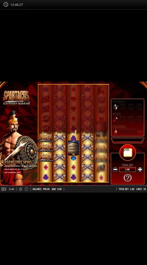 Spartacus: Legendary Warrior gameplay screenshot