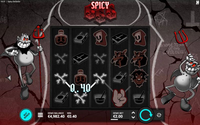 Spicy SixSixSix gameplay screenshot