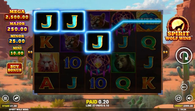 Spirit Wolf Wins gameplay screenshot